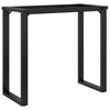 vidaXL Eettafelpoten O-frame 80x40x73 cm staal