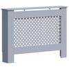 vidaXL Radiatorombouw 112x19x81,5 cm MDF antraciet
