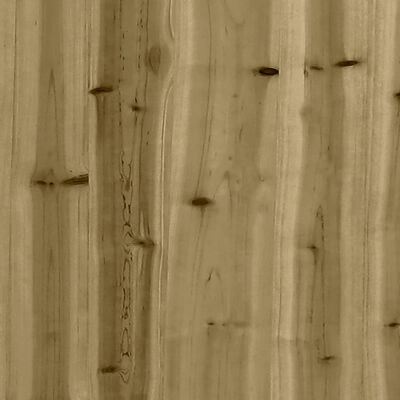 vidaXL 10-delige Loungeset geïmpregneerd grenenhout