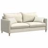 vidaXL Sofa Kussens 2 pcs Crème 50 x 30 cm Katoen Stof