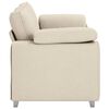 vidaXL Bank Beige 180 x 77 x 82 cm Linnen-mix stof