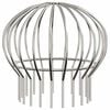 vidaXL Bladvanger voor goot 2 pcs Zilver 160 mm Roestvrij staal
