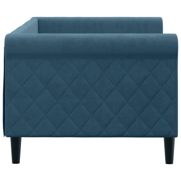 vidaXL Slaapbank 80x200 cm fluweel blauw