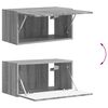 vidaXL Tv-meubelset Wandgemonteerd 4 pcs Grijs Sonoma Bewerkt hout