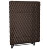 vidaXL Tafel inklapbaar 45x35x32 cm poly rattan bruin