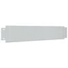 vidaXL Grasboorden 100x19 cm gegalvaniseerd staal 5 st