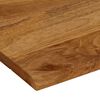 vidaXL Tafelblad met natuurlijke rand 100x80x3,8 cm massief mangohout