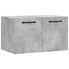 vidaXL Wandkast 60x36,5x35 cm bewerkt hout betongrijs