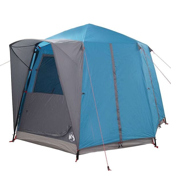 vidaXL Huisje Tent met dak Blauw en Grijs 320 x 320 x 203 cm