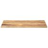 vidaXL Tafelblad rechthoekig 120x50x2,5 cm massief mangohout