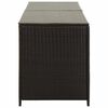 vidaXL Tuinbox 200x50x60 cm poly rattan bruin