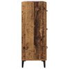 vidaXL Dressoir Oud hout 69,5 x 34 x 90 cm Gemonteerd hout en ijzer