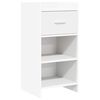 vidaXL Dressoir Wit 40 x 36 x 80 cm Bewerkt hout