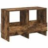 vidaXL Tijdschrift Rek Gerookt eiken 68,5 x 30 x 45 cm