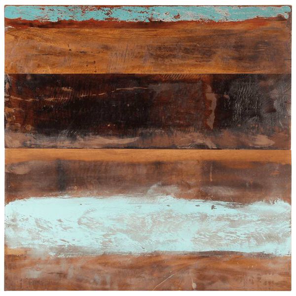 vidaXL Tafelblad vierkant 25-27 mm 80x80 cm massief gerecycled hout