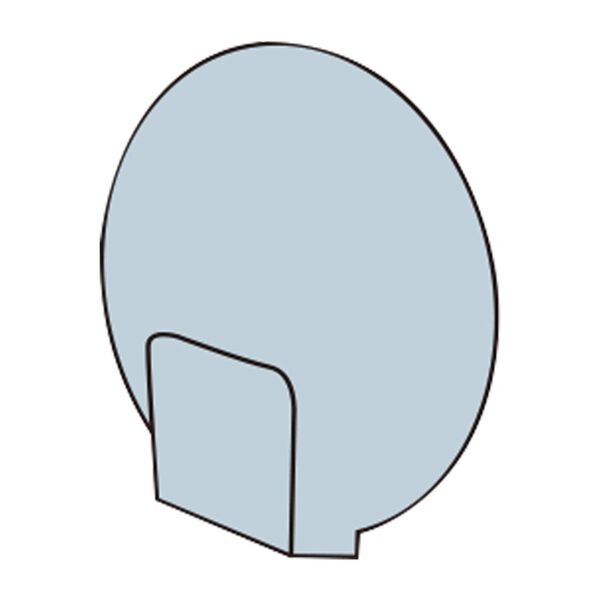 Kleine Wolke Doucherek dubbel rechthoekig Rocco zwart