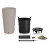LECHUZA Plantenbak CILINDRO Cottage 23 ALL-IN-ONE &oslash;23 cm zandbruin