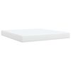 vidaXL Boxspring met matras kunstleer wit 180x200 cm