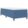 vidaXL Platform bedframe Blauw 80 x 200 cm Stof