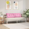 vidaXL Rugkussen Roze 160 x 19 x 50 cm Stof