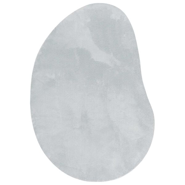 vidaXL Tapijt Grijs 100 x 200 cm Polyester