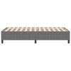 vidaXL Platform bedframe Lichtgrijs 90 x 190 cm Stof