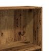 vidaXL Boekenkast 60x24x109 cm bewerkt hout oud houtkleurig