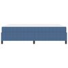 vidaXL Bedframe met matras Blauw 140 x 200 cm Stof
