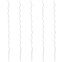 vidaXL Plantenstok spiraal 110 cm gegalvaniseerd staal 5 st