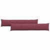 vidaXL Sofa Kussens 2 st Stof Wijnrood 200 x 40 cm