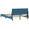 vidaXL Bedframe zonder matras "Hanko" fluweel blauw 120x200 cm
