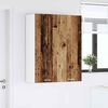 vidaXL Hangkast met opslag Oudhout 80 x 31 x 100 cm Bewerkt hout