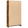 vidaXL Boekenkast 80x24x143 cm bewerkt hout gerookt eikenkleurig