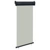 vidaXL Balkonscherm 105x250 cm grijs