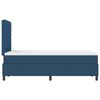 vidaXL Boxspringbed met matras met hoofdeinde Blauw 120 x 200 cm Stof