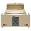 vidaXL Kinderbed terreinwagen 90x200cm camouflage