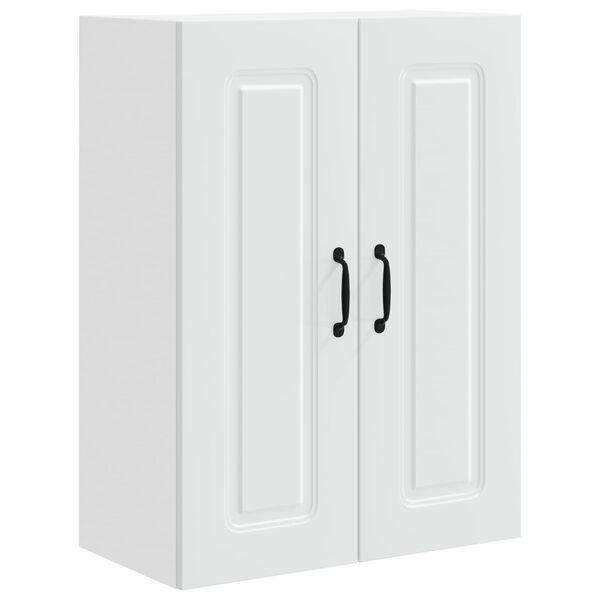 vidaXL Keukenkast met opslag Kalmar Wit 60 x 31 x 80 cm Bewerkt hout