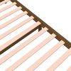 vidaXL Bedframe massief hout honingbruin 200x200 cm
