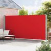 vidaXL Tuinscherm uittrekbaar 220x600 cm rood