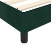 vidaXL Boxspring bed 100x200 cm fluweel donkergroen