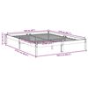 vidaXL Bedframe extra lang zonder matras grenenhout wit 160x210 cm