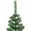 vidaXL Kerstboom met 150 LED met standaard Groen 120 cm PVC