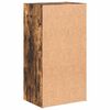 vidaXL Boekenkast 40x30x77 cm bewerkt hout gerookt eikenkleurig