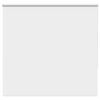 vidaXL Rolgordijn verduisterend 145x130 cm stofbreedte 141,6 cm wit