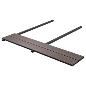 vidaXL Terrasplank 16 st Donkerbruin WPC