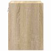 vidaXL Hangkast met opslag Sonoma Eiken 30 x 29,5 x 40 cm Bewerkt hout
