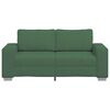vidaXL Loveseat Sofa Donkergroen 180x77x82 cm Corduroy Stof