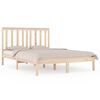 vidaXL Bedframe massief grenenhout 140x190 cm