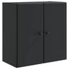 vidaXL Wandkast Zwart 59 x 31 x 60 cm Bewerkt hout