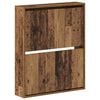 vidaXL Wandgemonteerde Schoenkast ARNHEM 71 x 17 x 86 cm Bewerkt hout